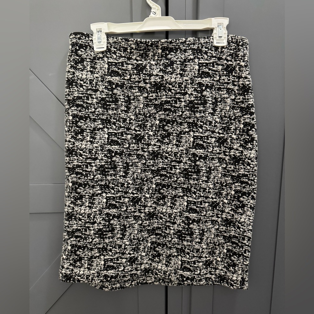 Philosophy Monochrome Tweed looking Pencil Skirt